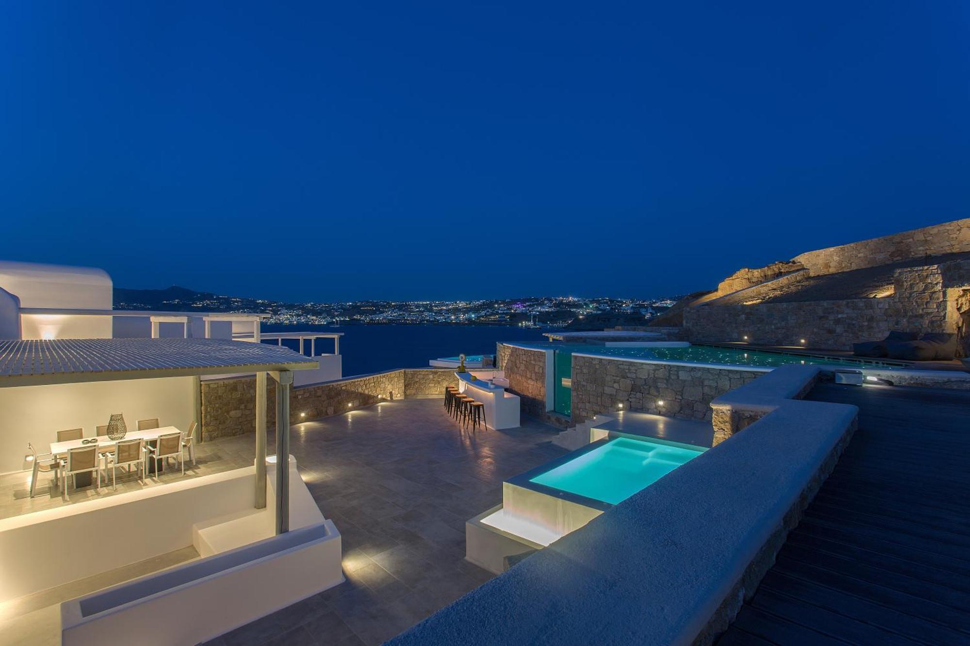 Вилла Sapphire 6bed With Pool And Hot Tub In Орнос